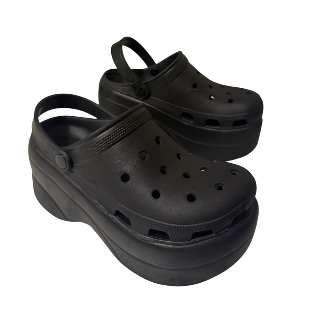 Black Platform Clogs Chic And Very Attractive - image 1